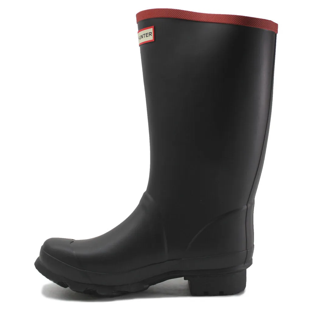 Hunter Argyll Kurze Kniehohe Gummistiefel Unisex Kurze Gummistiefel