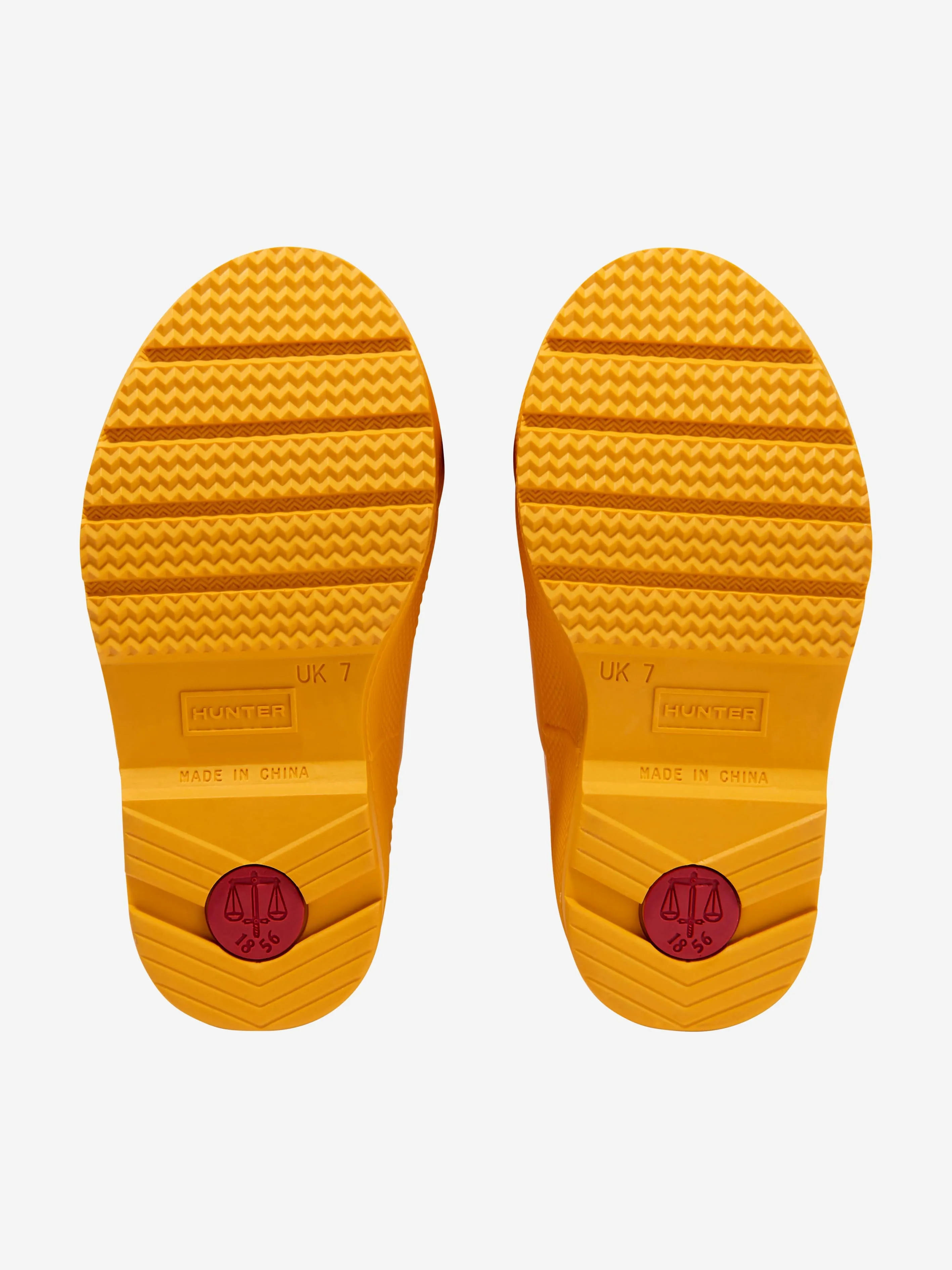 Hunter Kids Gummistiefel zum Spielen in Gelb