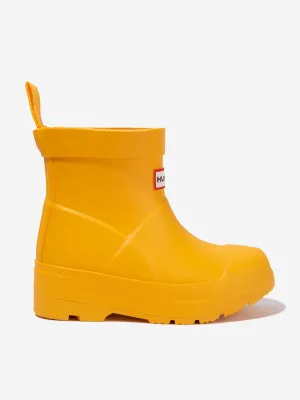 Hunter Kids Gummistiefel zum Spielen in Gelb