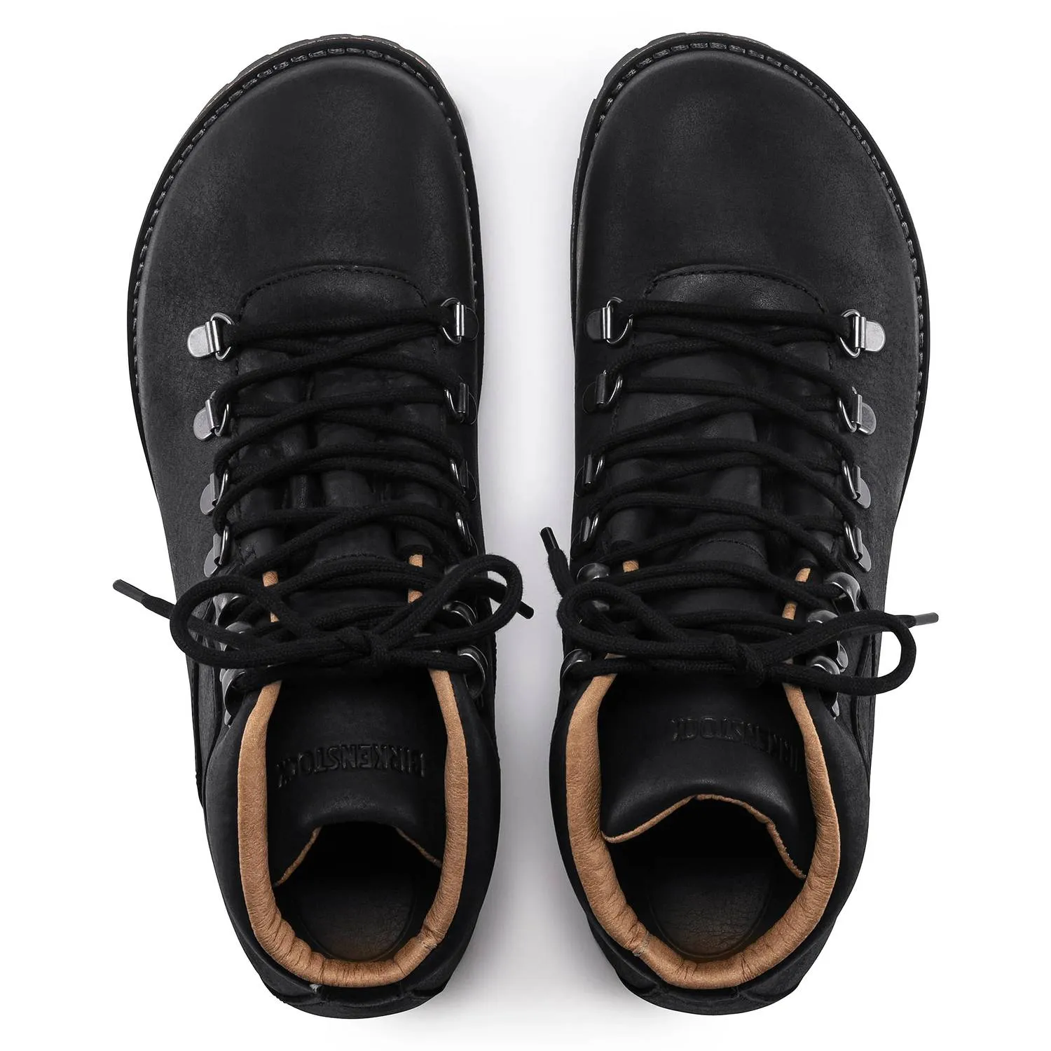 Jackson Schnürstiefel - Schmale Weite in Schwarz