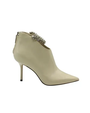 Jimmy Choo Blaize Stiefeletten in Creme Lackleder Schuhe_Jimmy-Choo
