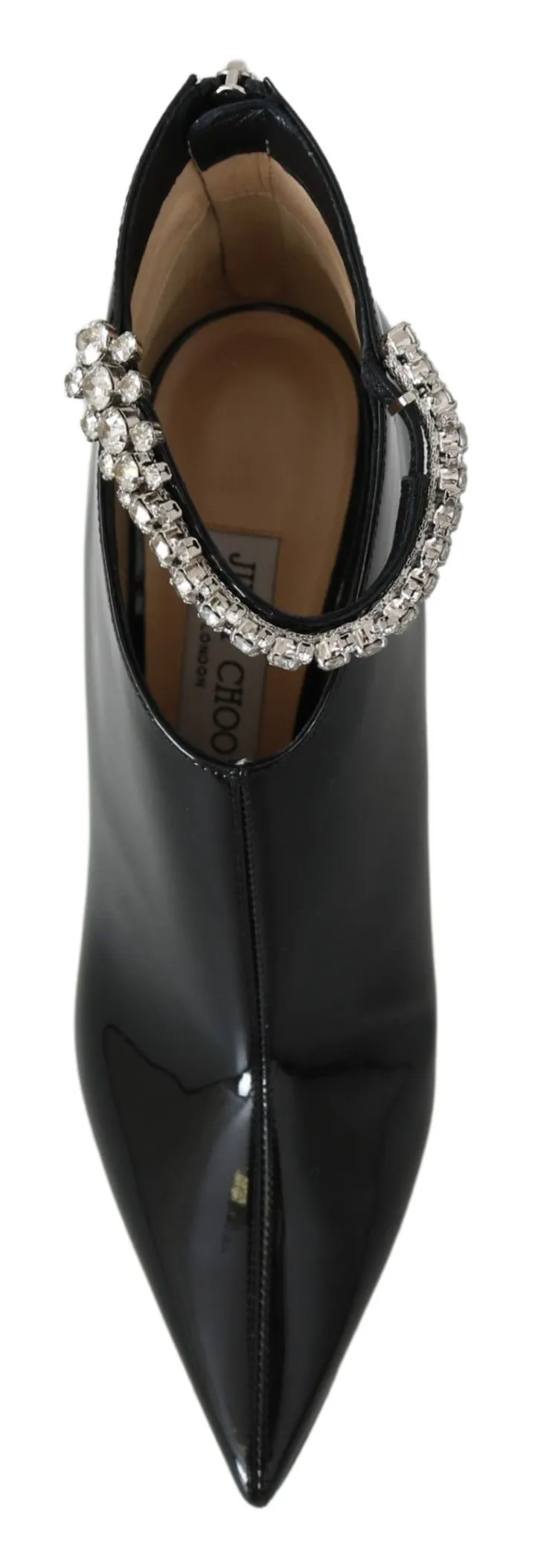 Jimmy Choo Elegante Lack-Stiefeletten mit Absatz für Damen_Jimmy-Choo