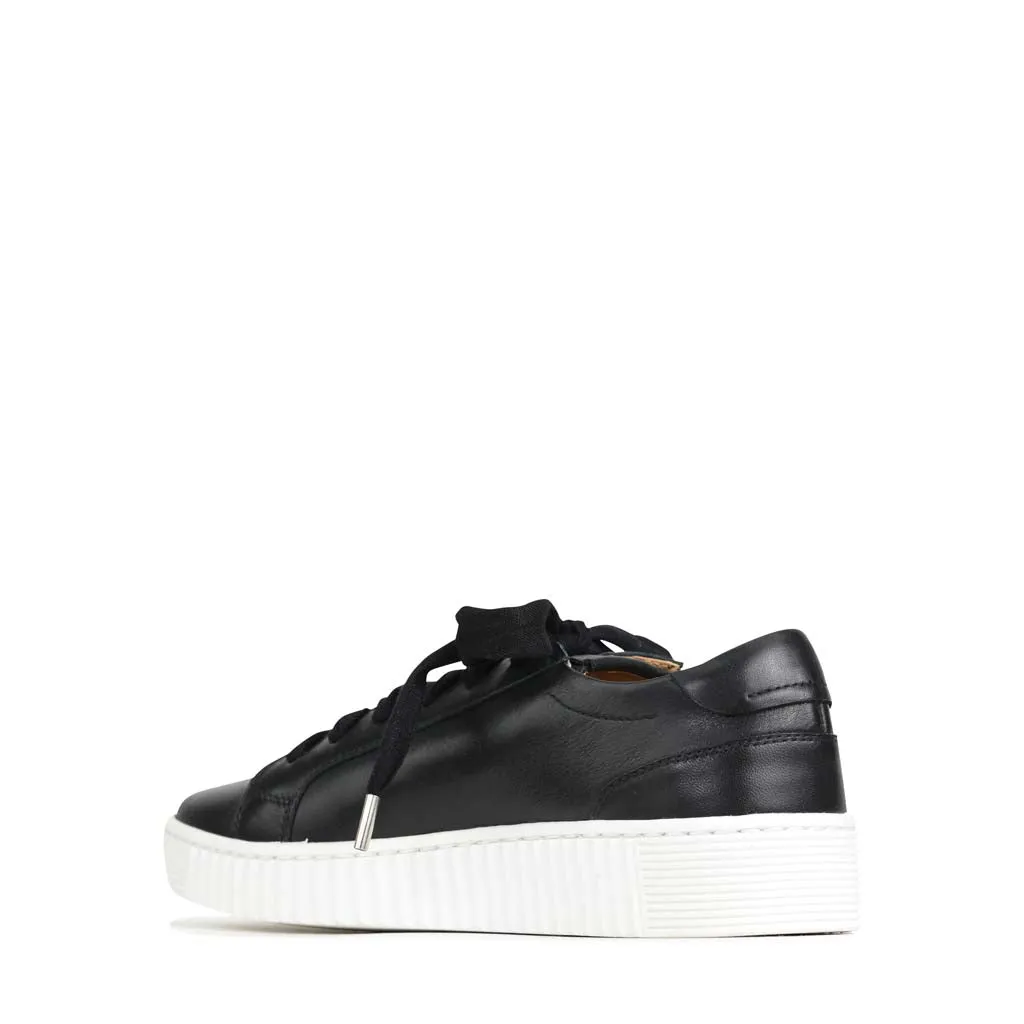 JODIE PLATTFORM-SNEAKER AUS LEDER