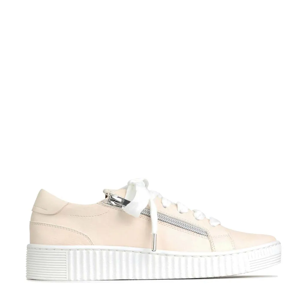 JODIE PLATTFORM-SNEAKER AUS LEDER