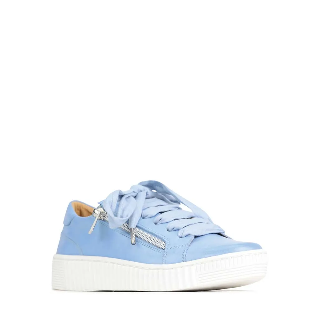 JODIE PLATTFORM-SNEAKER AUS LEDER