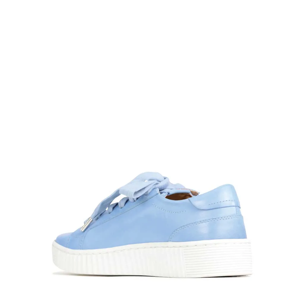 JODIE PLATTFORM-SNEAKER AUS LEDER