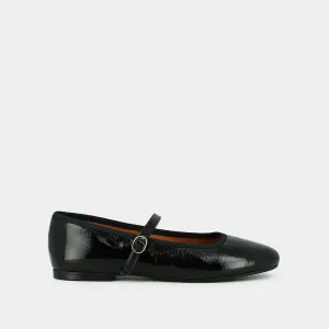 Jonak Damenschuhe 264-e Douceur Vernis Pliss Schwarz