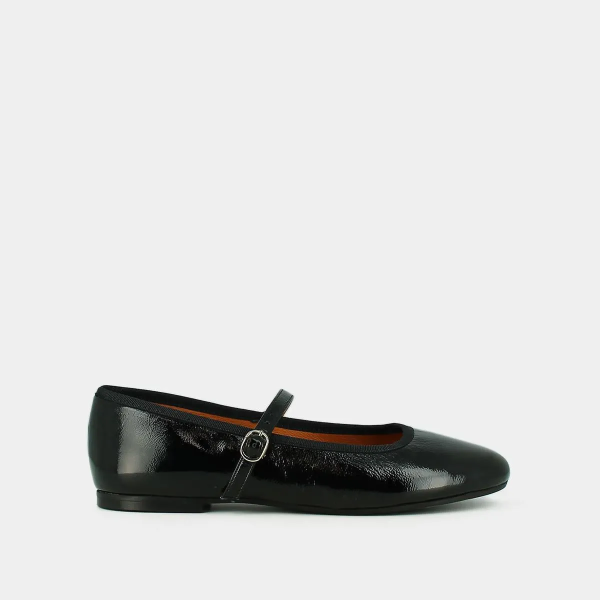Jonak Damenschuhe 264-e Douceur Vernis Pliss Schwarz