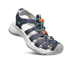 Keen Schuhe Astoria West Sandale Marineblau/Geschliffenes Glas