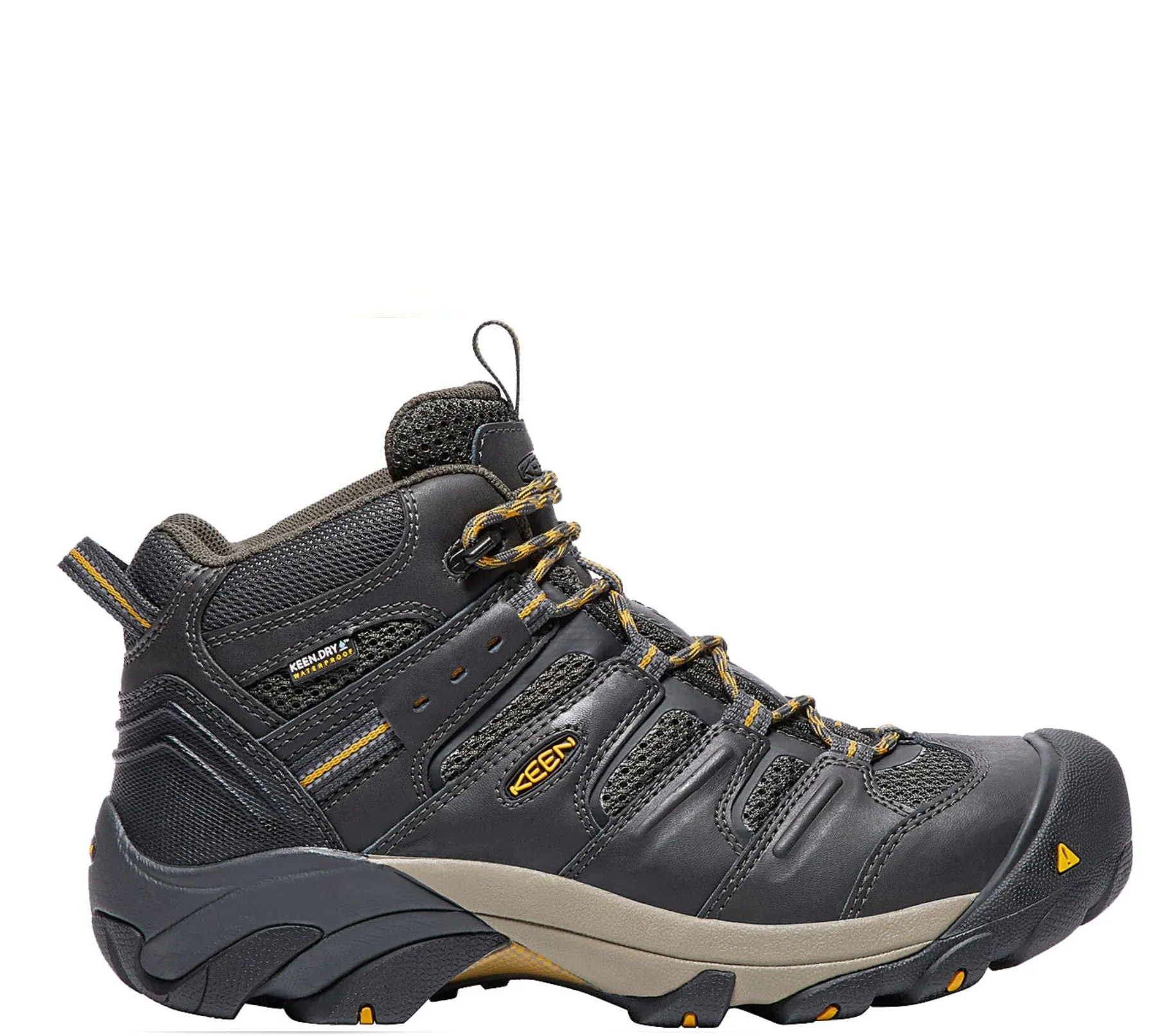 KEEN Utility Herren Lansing Mid wasserdichter Arbeitsschuh mit Stahlkappe KEEN Utility Schuhe