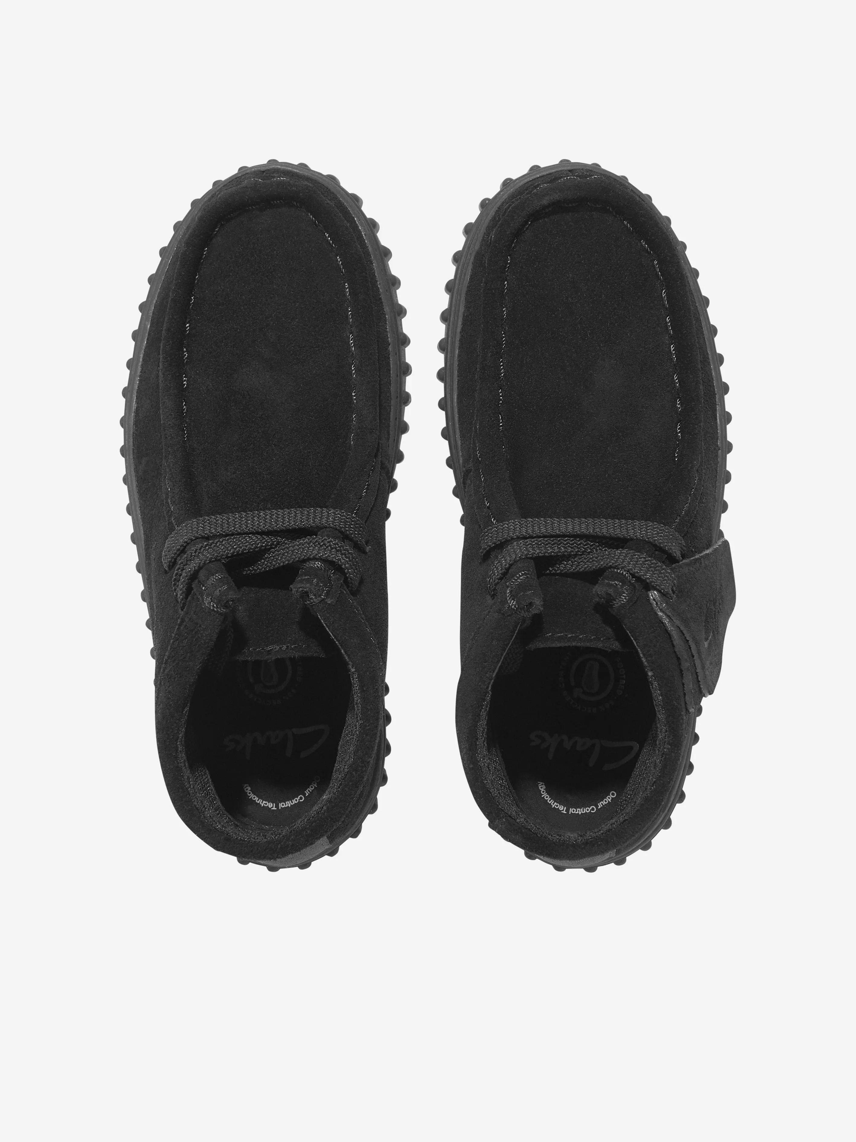 Kinder Wildleder Tor Hill Stiefel in Schwarz