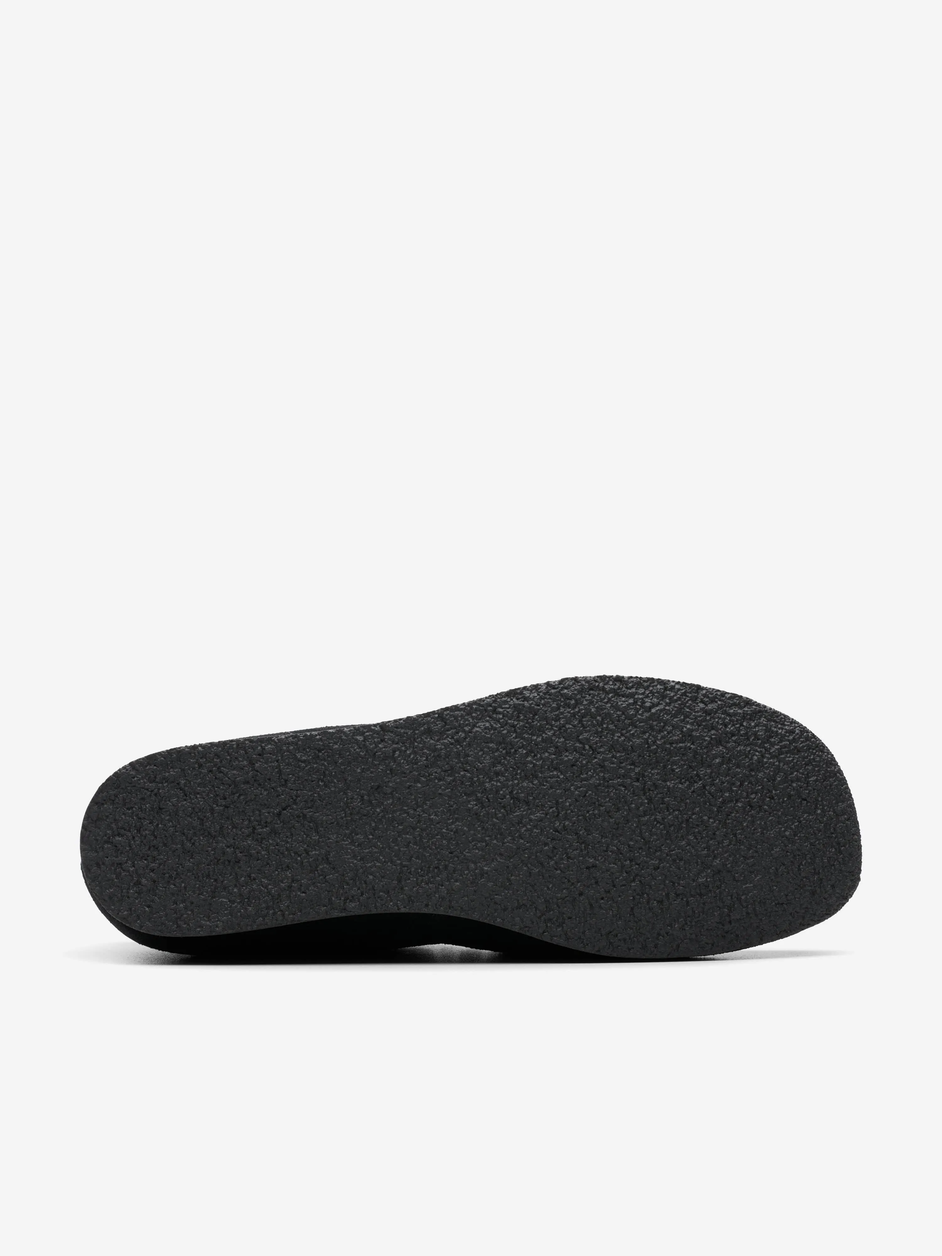 Kids Suede Wallabee Stiefel in Schwarz