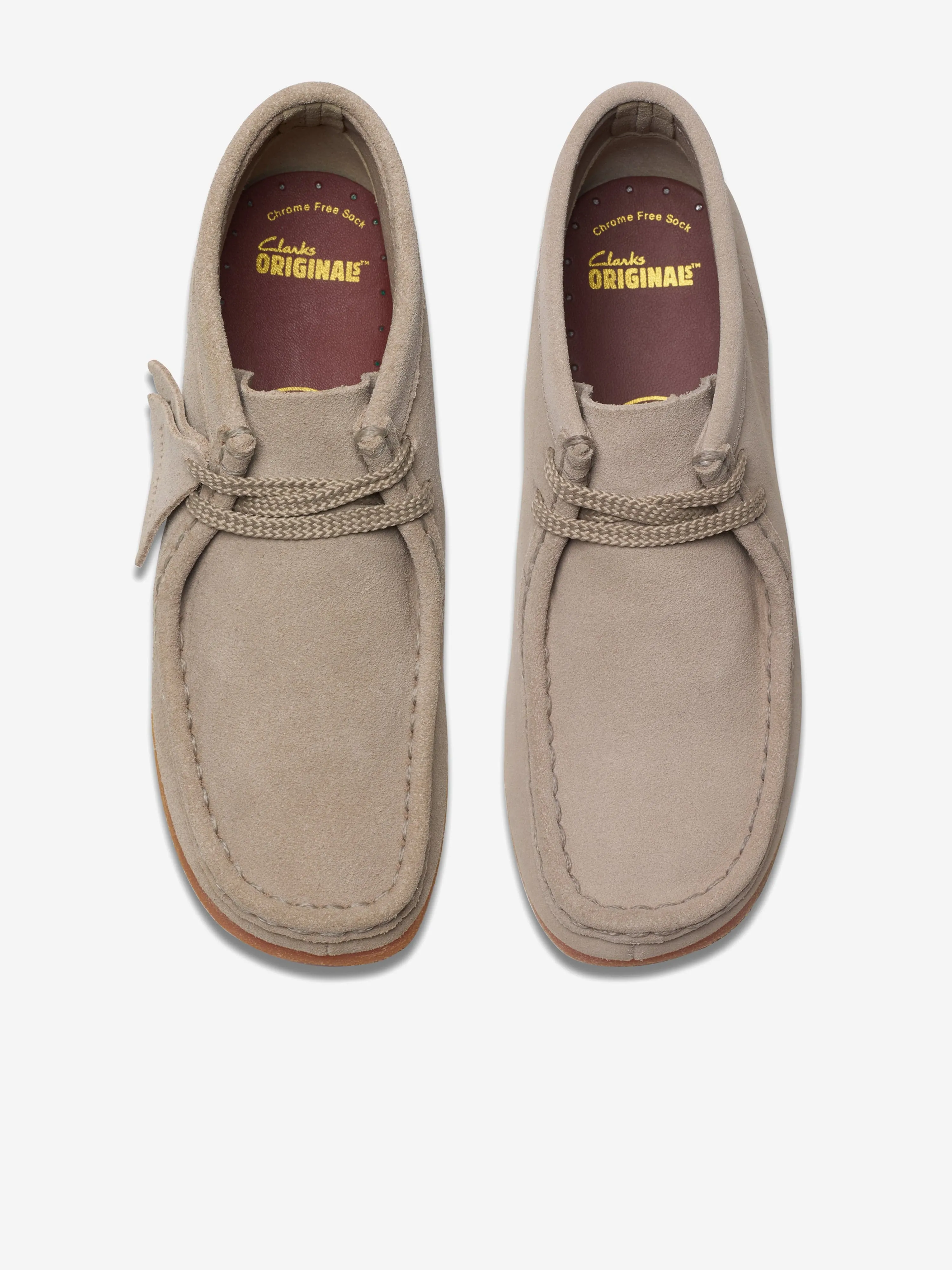 Wallabee Stiefeletten für Kinder in Beige