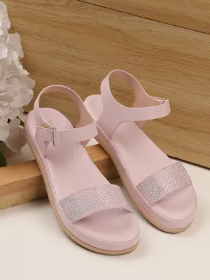 Lila PU Schlupf-Sandalette (TC-ST-016-LIL)