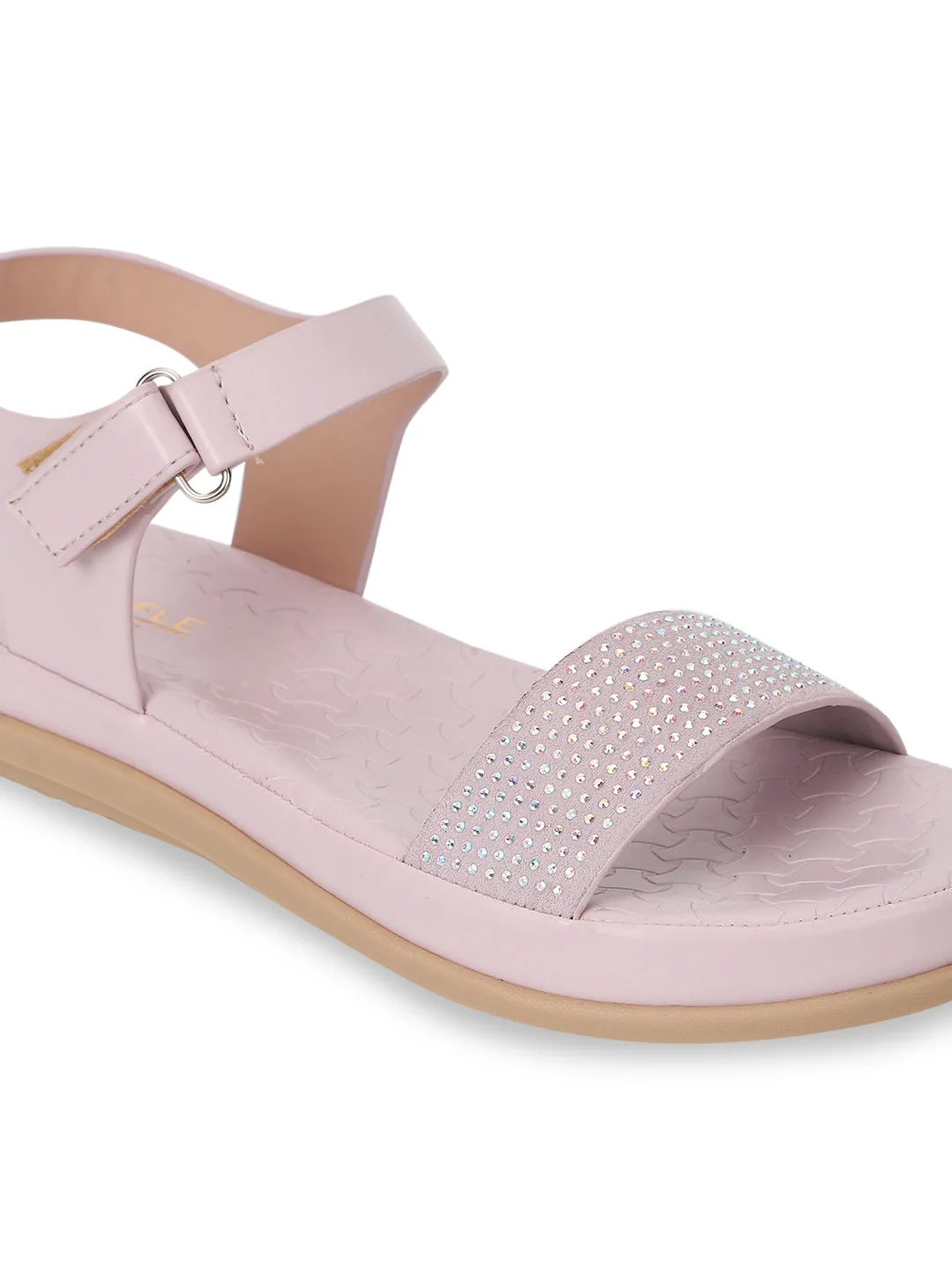 Lila PU Schlupf-Sandalette (TC-ST-016-LIL)