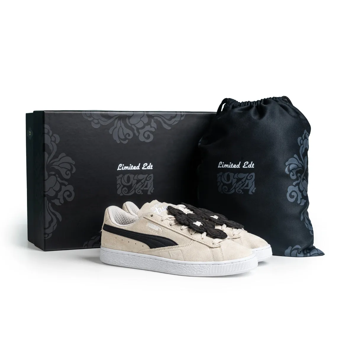  Limitierte Auflage   Porsche Legacy Wildleder Torque 'Alpenschnee'