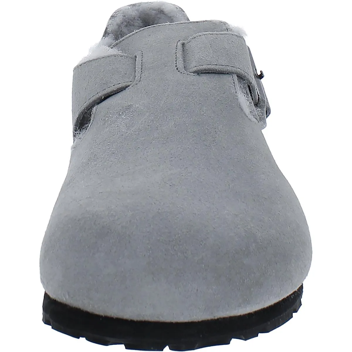 London Shearling Damen Wildleder Shearling Ballettschuhe