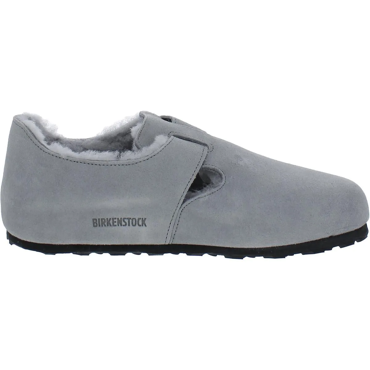 London Shearling Damen Wildleder Shearling Ballettschuhe