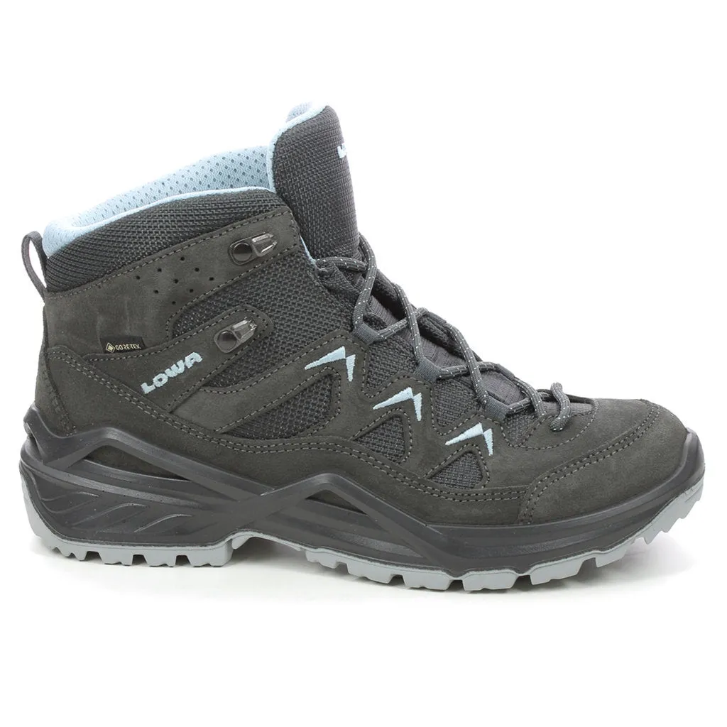 Lowa Sirkos Evo GTX Mid High Wildleder Textil Damen Wasserdichte Wanderstiefel