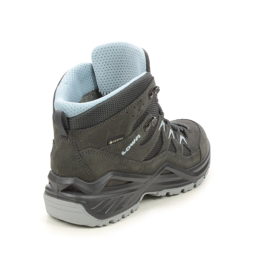 Lowa Sirkos Evo GTX Mid High Wildleder Textil Damen Wasserdichte Wanderstiefel