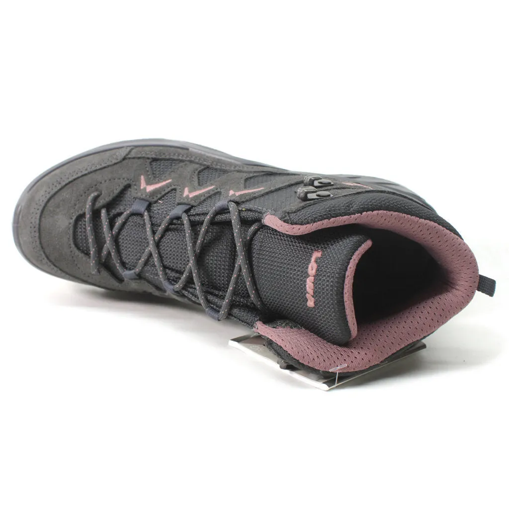 Lowa Sirkos Evo GTX Mid High Wildleder Textil Damen Wasserdichte Wanderstiefel