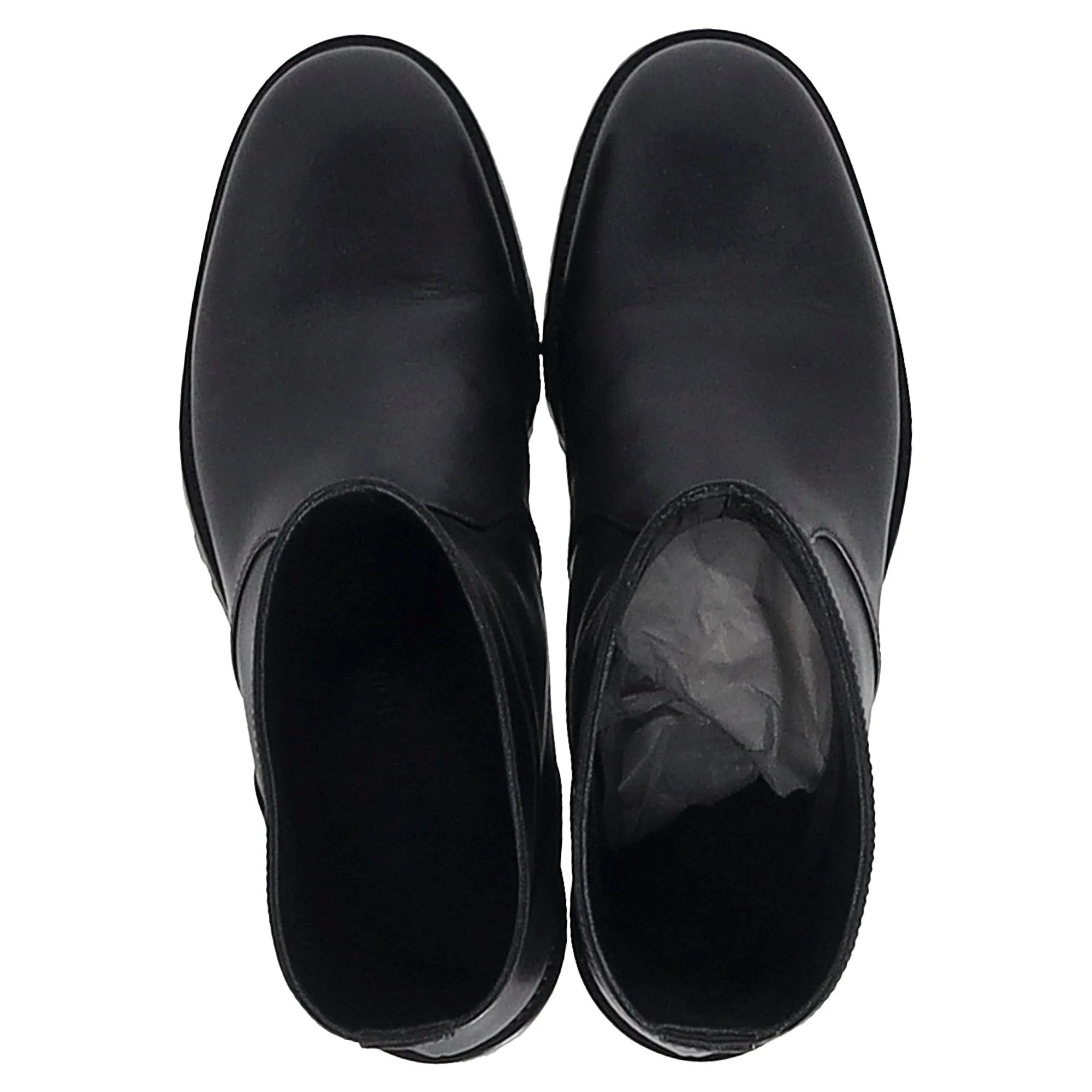 Manolo Blahnik Motosa Stiefeletten in schwarzem Kalbsleder_Manolo-Blahnik