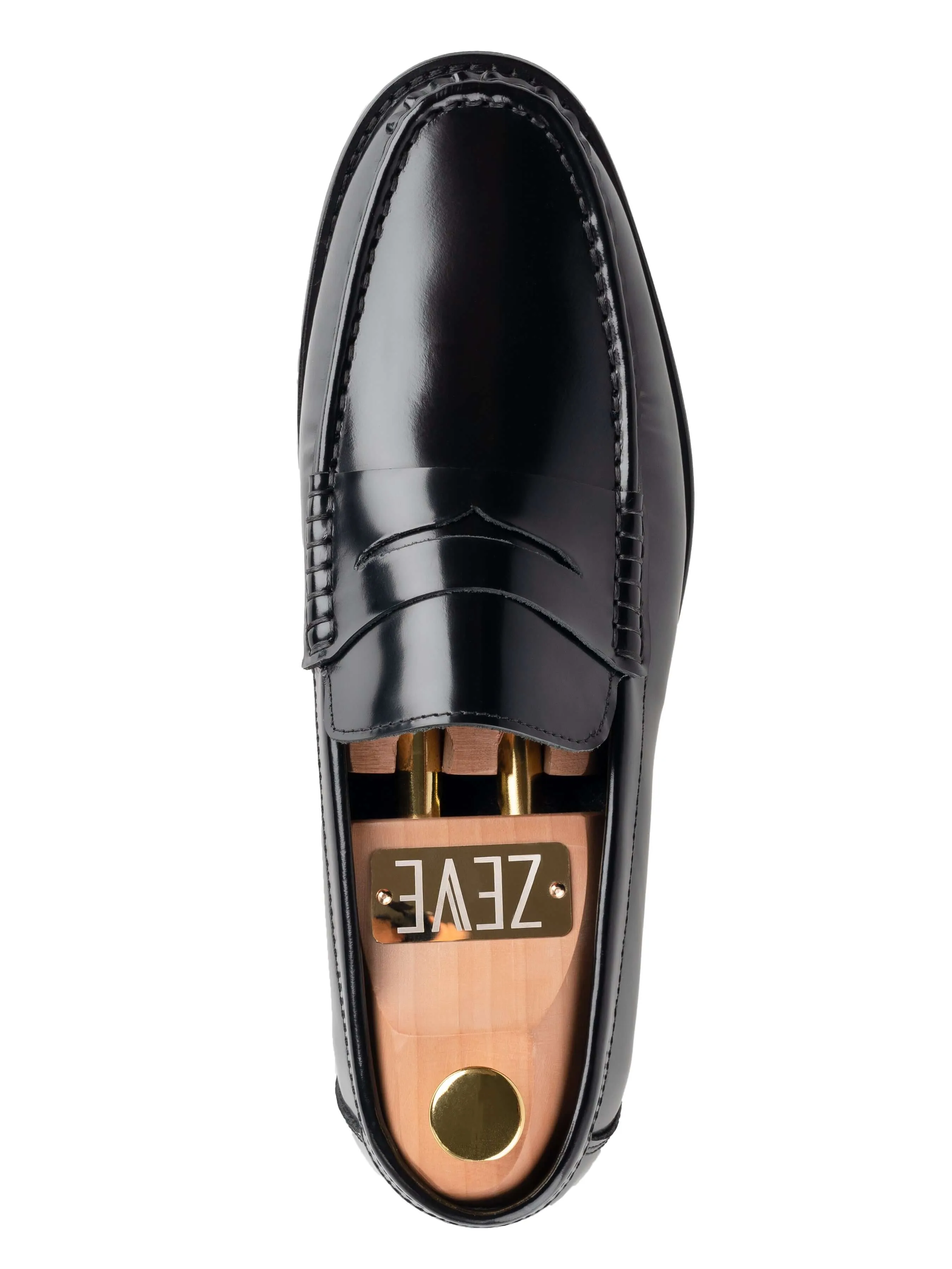 Marco Penny Loafer - Schwarz Hochglanzleder