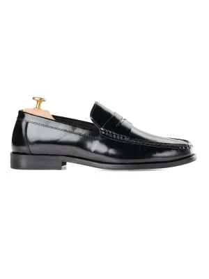 Marco Penny Loafer - Schwarz Hochglanzleder