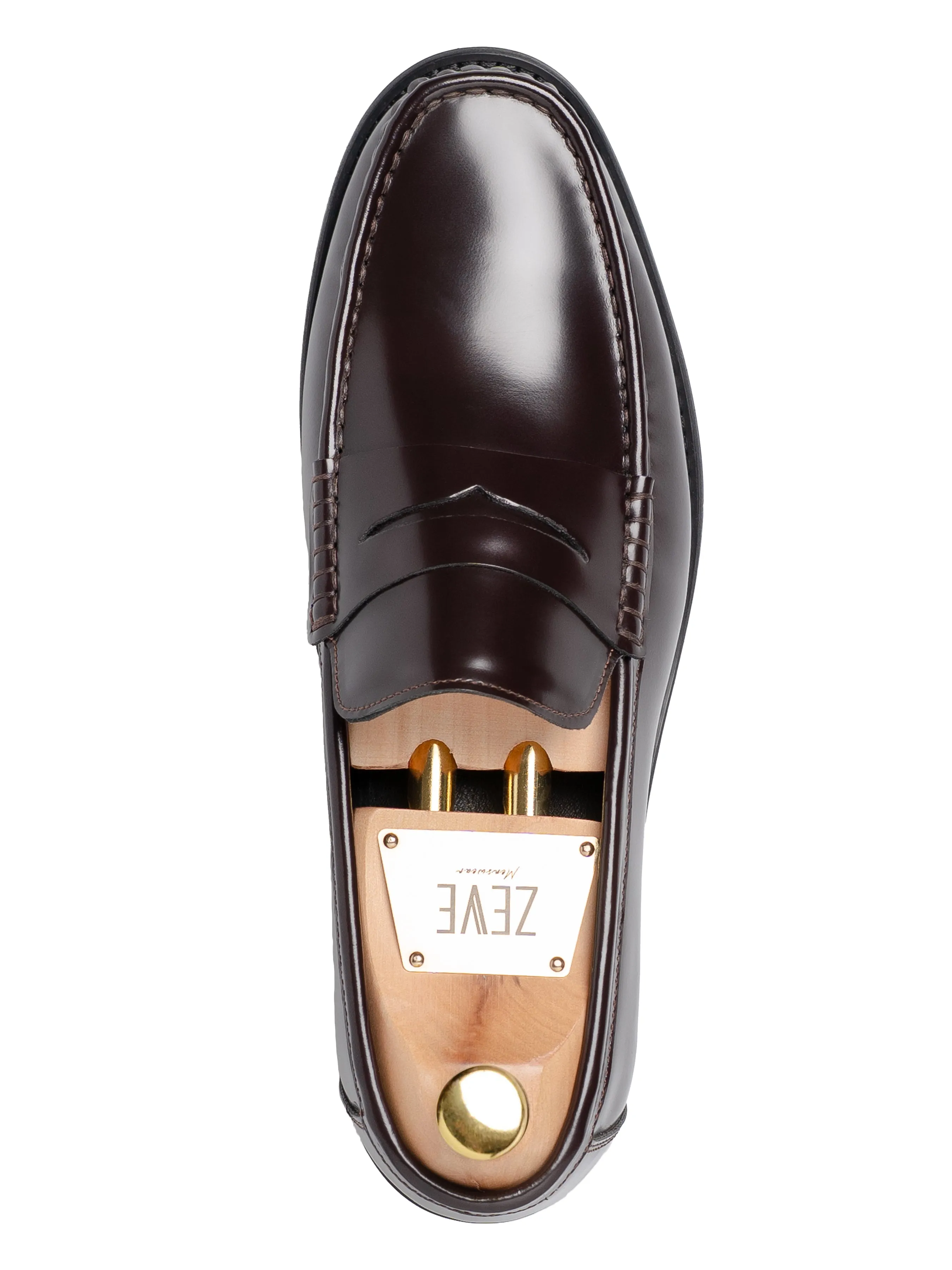 Marco Penny Loafer - Kaffeebraun Glattleder