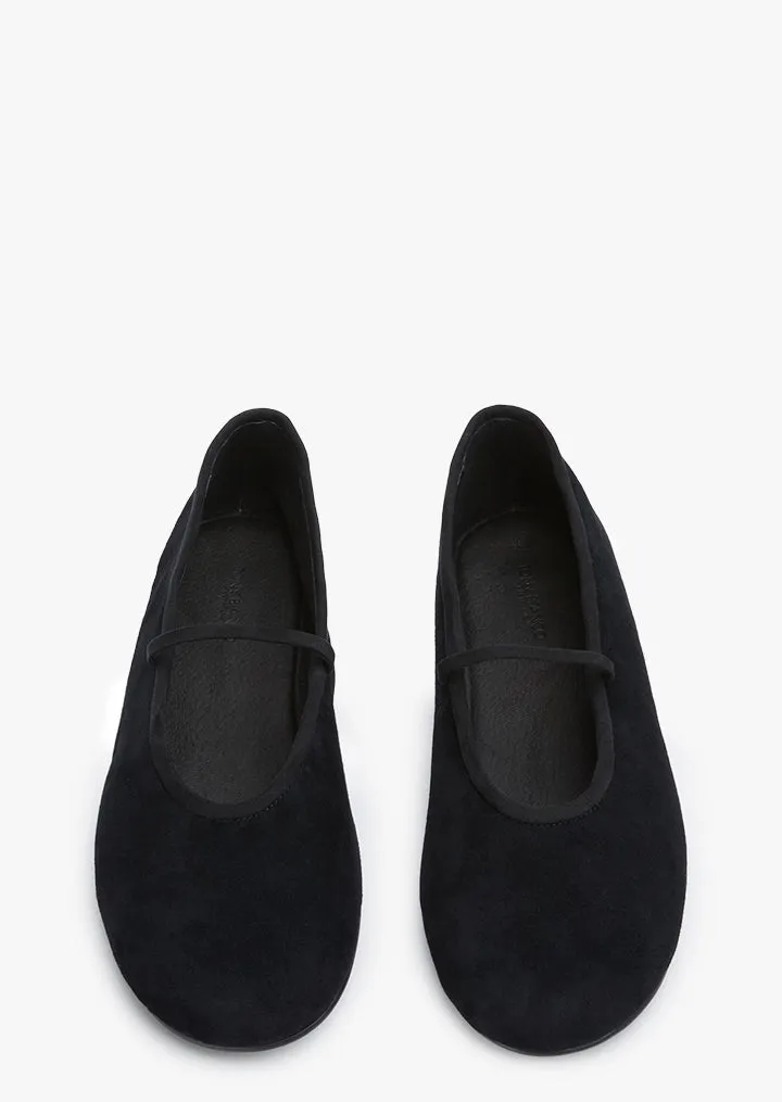 Martinez Wildleder in Schwarz
