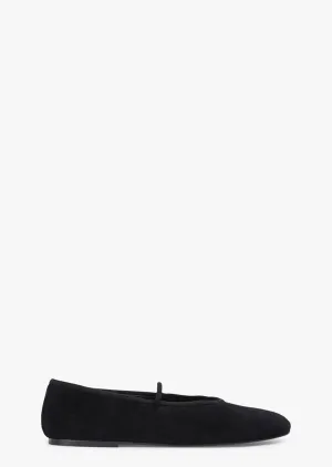 Martinez Wildleder in Schwarz