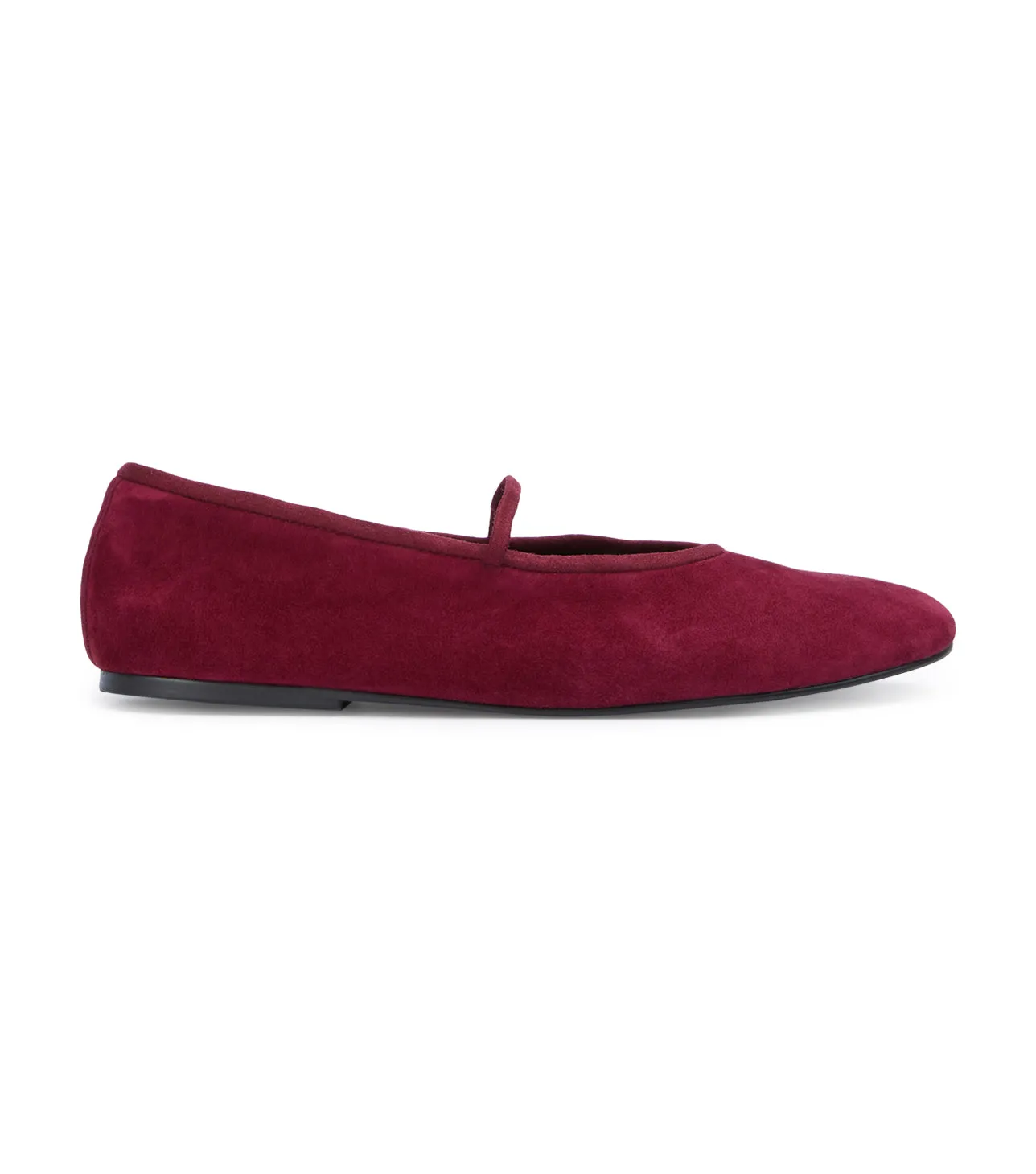 Martinez Bordeaux Wildleder