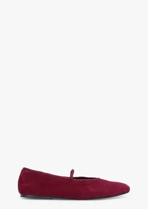 Martinez Bordeaux Wildleder