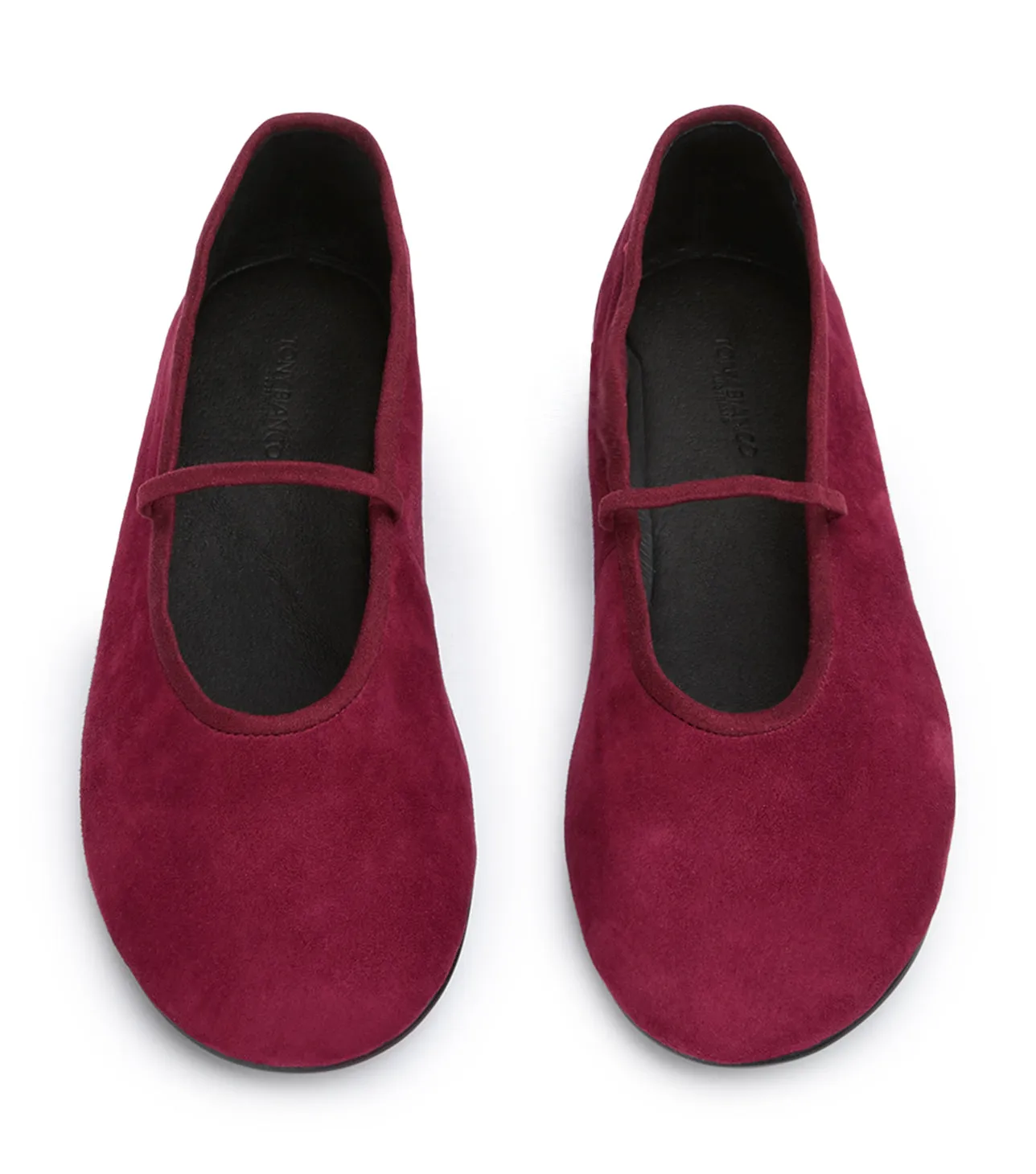 Martinez Bordeaux Wildleder