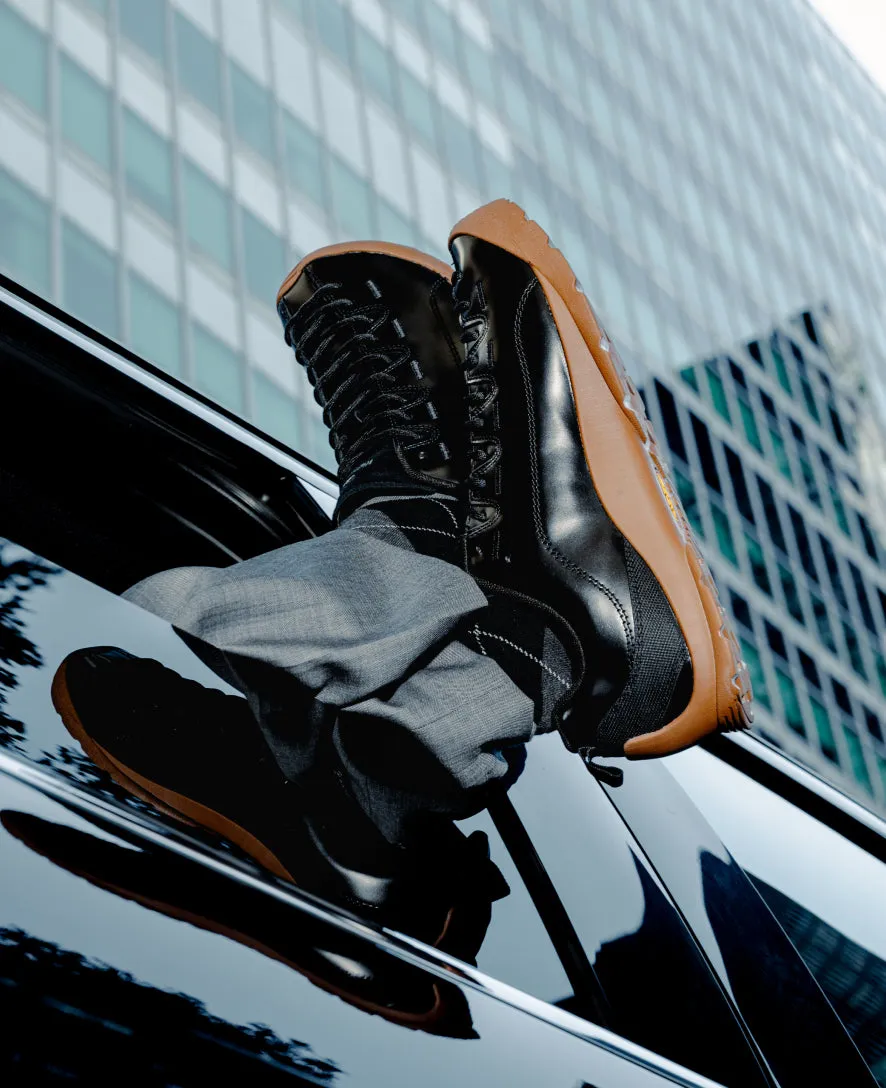 Herren Jasper Sneaker x Highsnobiety | Schwarz/Gummi