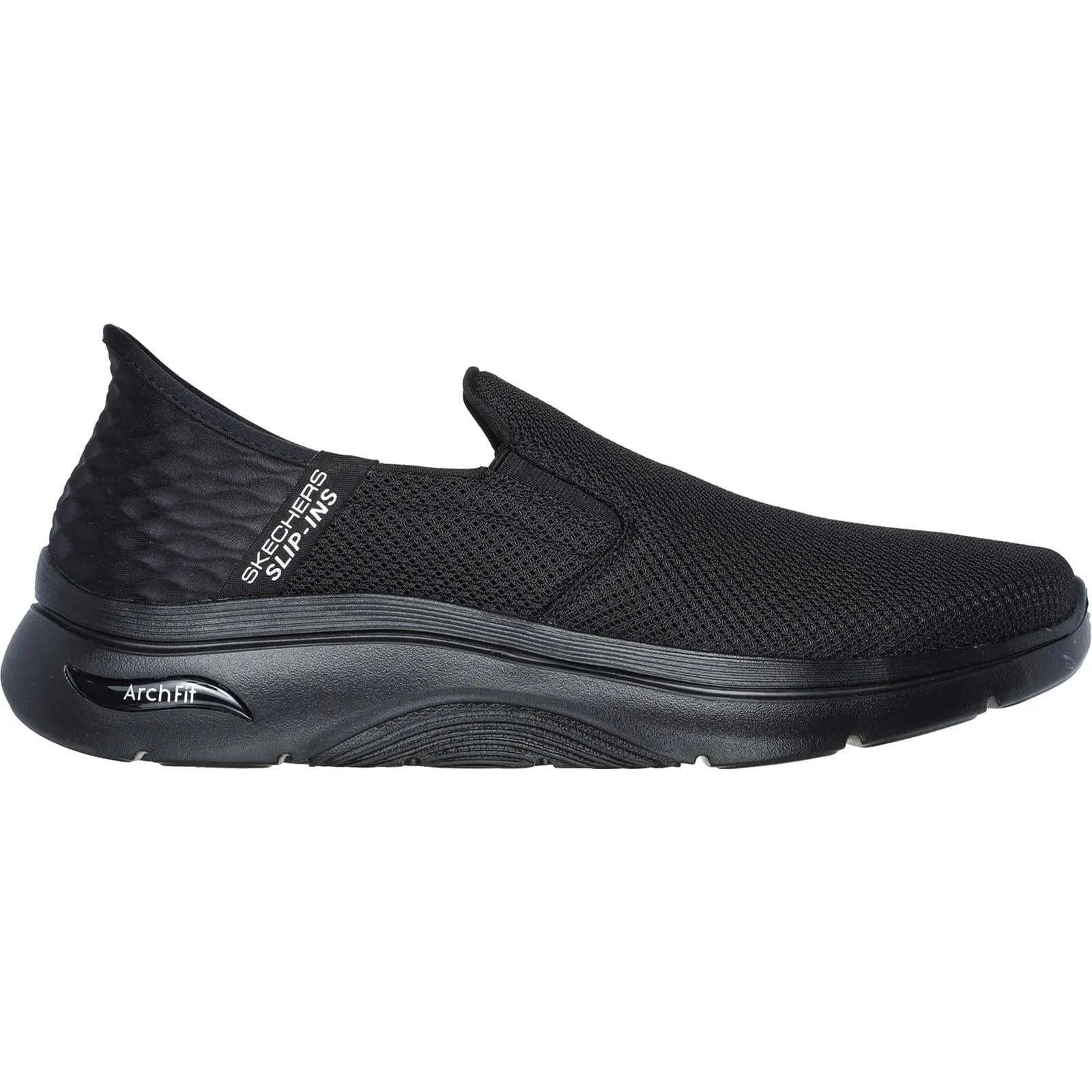 Herren Weite Passform Skechers 216600WW Slip-ins Go Walk Arch Fit Turnschuhe