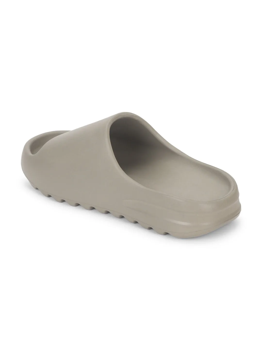 Mocha PU Schlupfer mit offener Spitze (TC-RS3091-MOC)