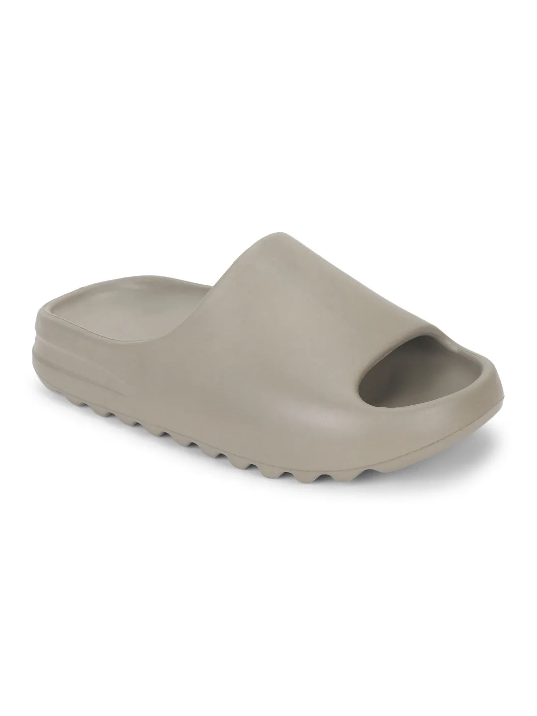 Mocha PU Schlupfer mit offener Spitze (TC-RS3091-MOC)
