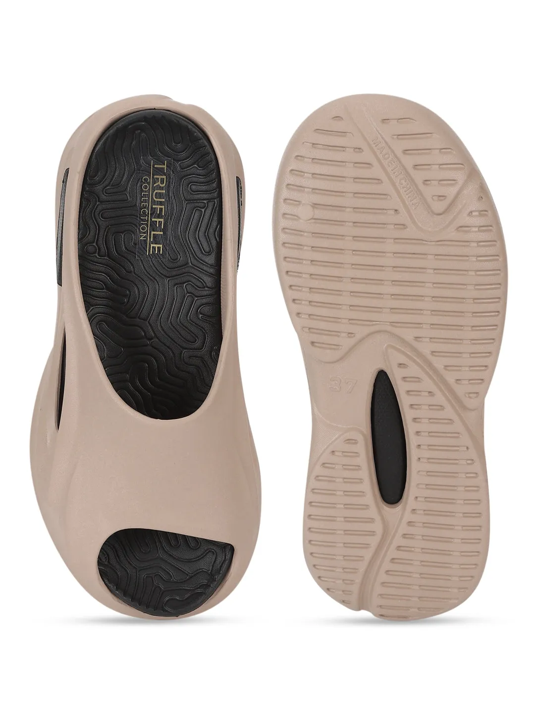 Mokka PU Schlupf-Slipper (TC-FONDA1-MOC)