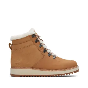 Mojave Wildleder- und Veloursstiefel mit Kunstfellfutter