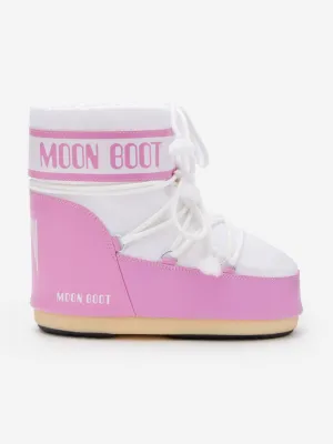Moon Boot Girls Icon Low Stiefel in Rosa