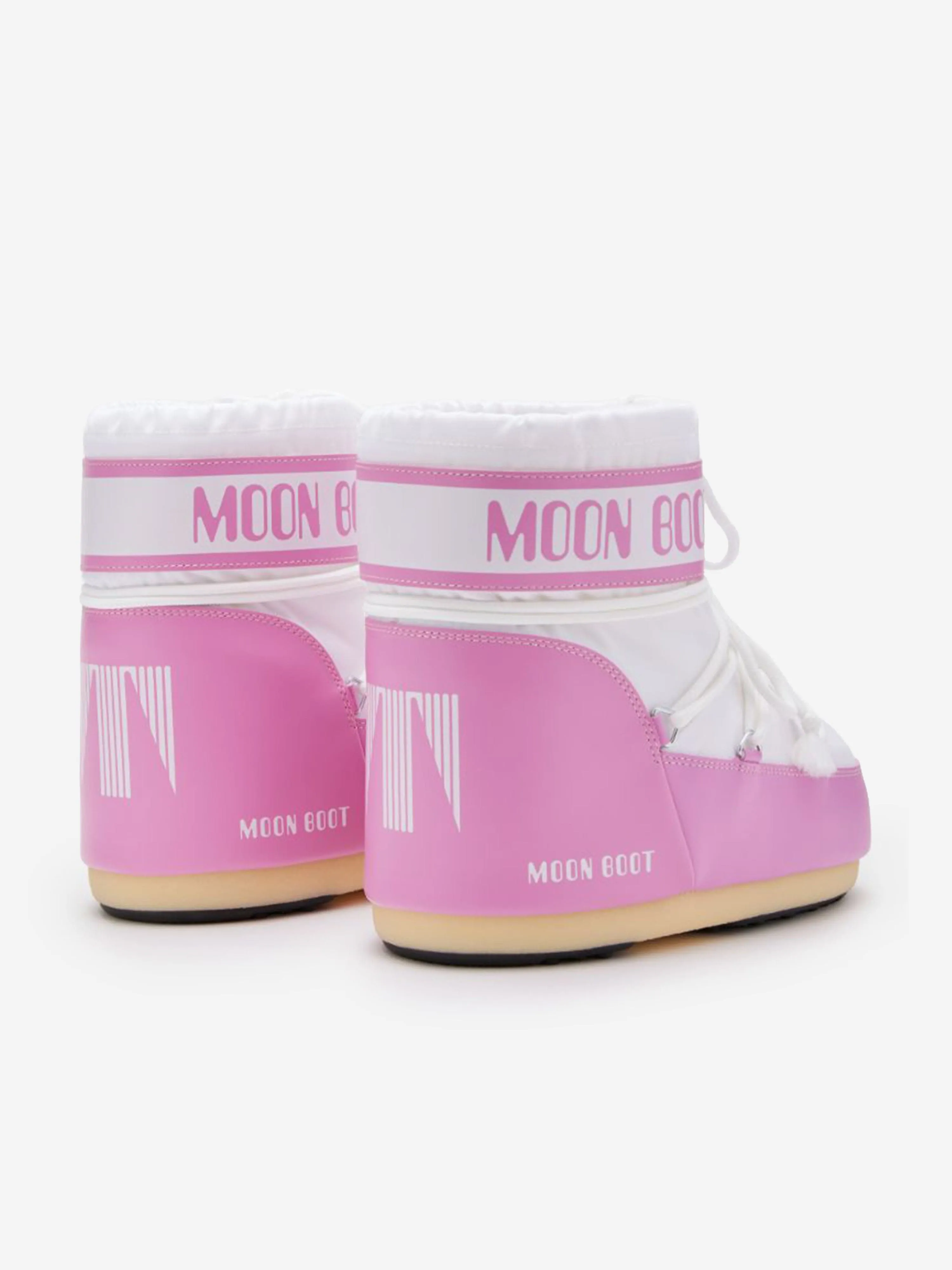 Moon Boot Girls Icon Low Stiefel in Rosa