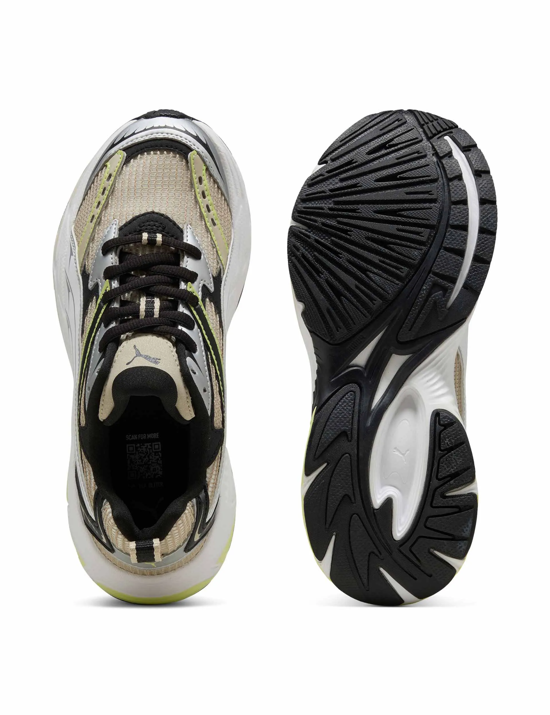 Morphic Athletic Sneakers - Dunstgrau/Erfrischende Gurke