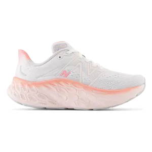 New Balance Fresh Foam X More V4 - Quarzgrau - Gewaschenes Rosa - Grapefruit