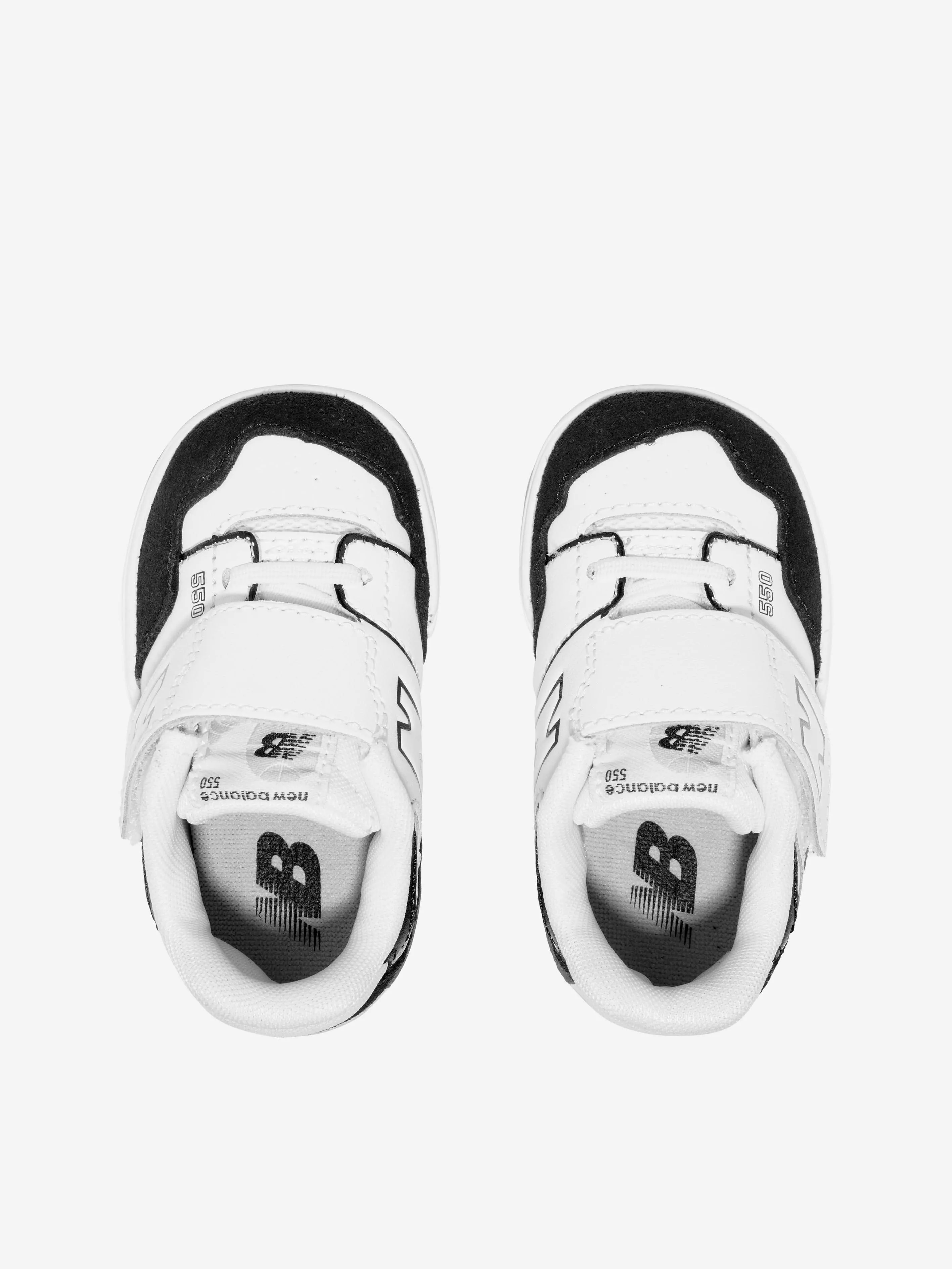 New Balance Kids 550 Logo Turnschuhe in Schwarz