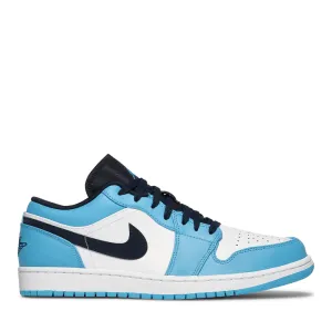NIKE AIR JORDAN1 LOW UNIVERSITÄTSBLAU WEIß 2021