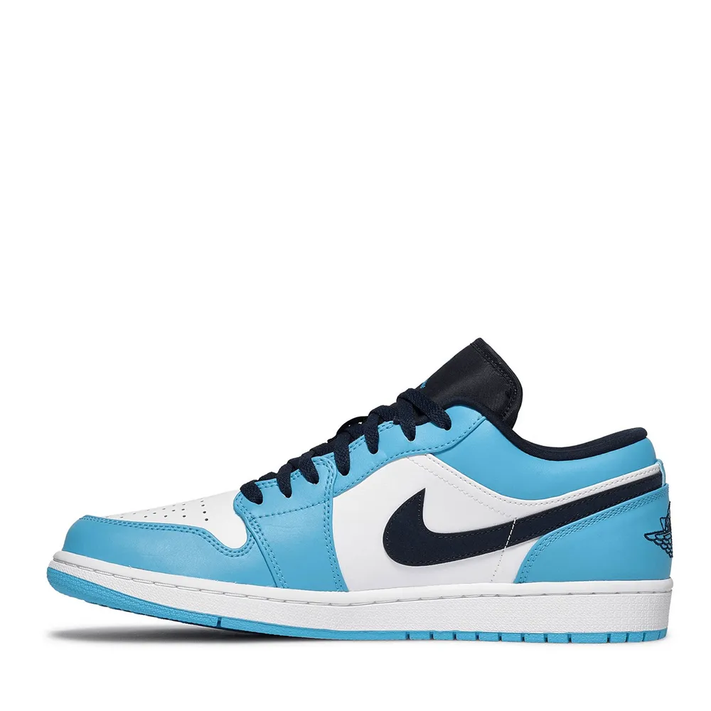 NIKE AIR JORDAN1 LOW UNIVERSITÄTSBLAU WEIß 2021