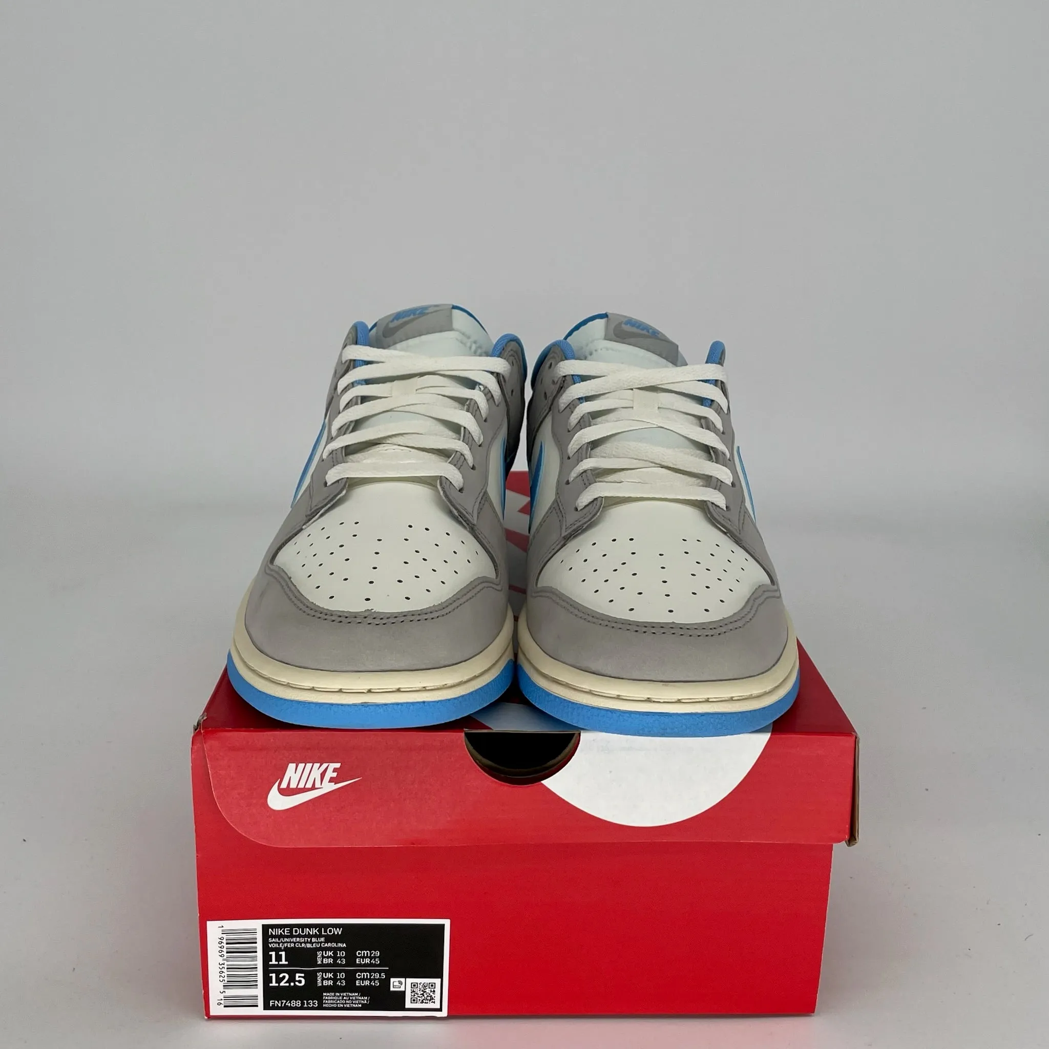 NIKE DUNK LOW ATHLETIC DEPARTMENT UNIVERSITÄTSBLAU GRÖSSE 11 FZ7488-133