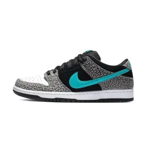 Nike SB Dunk Low Pro Mittelgrau Klarer Jade Schwarz Nike Dunk