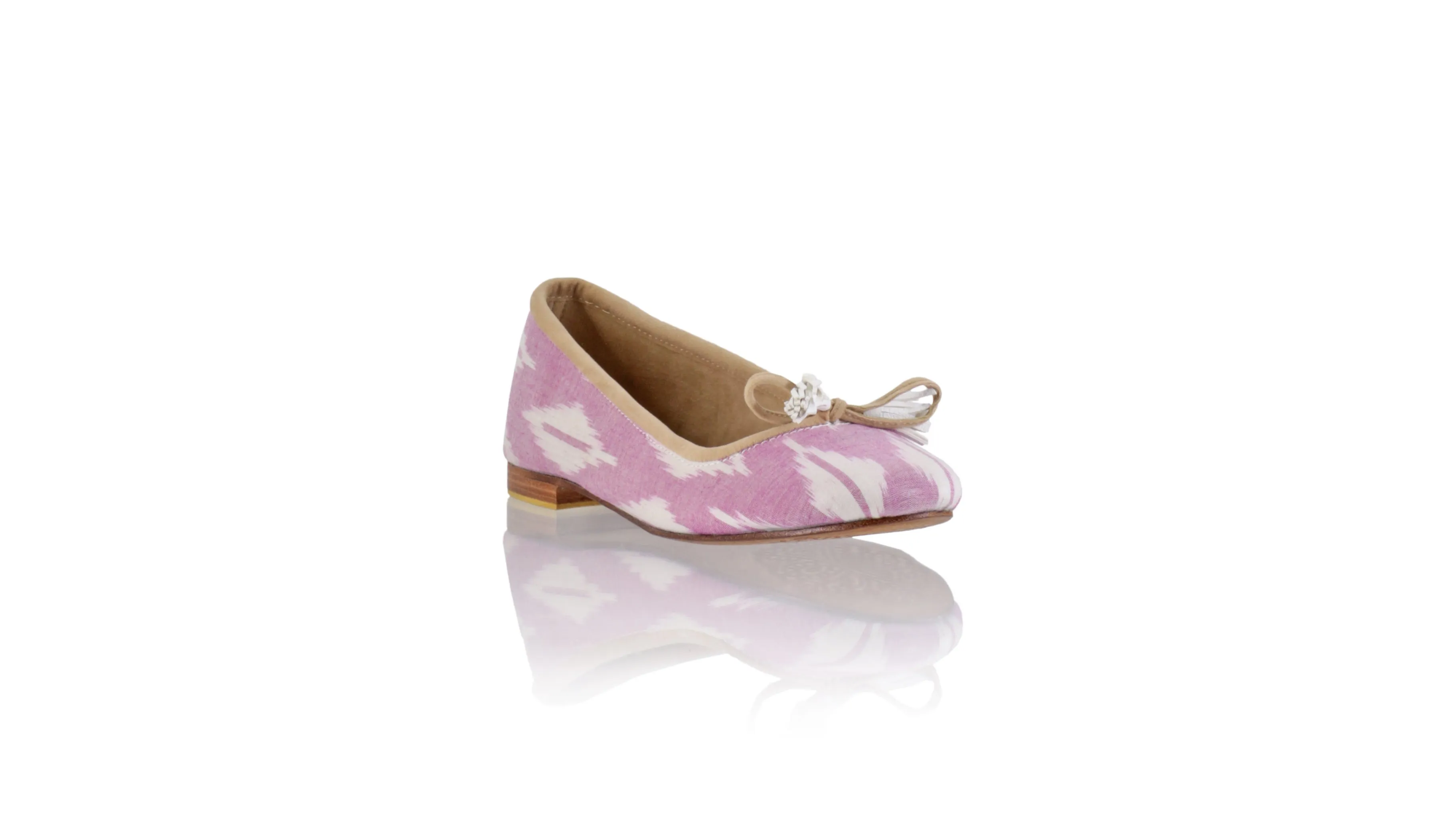 Noemi 20mm Ballett - Rosa Pfingstrose Gewebe